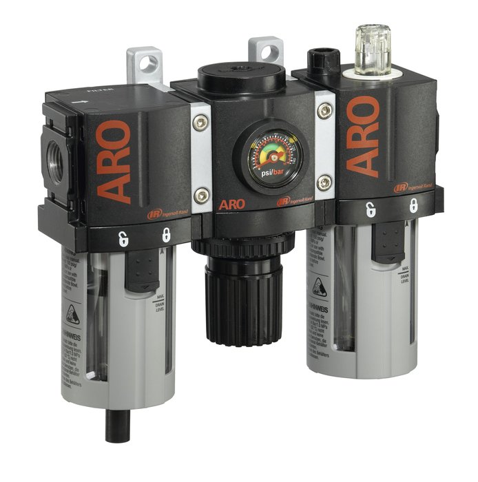 ARO-Flo-Serie säubert die Druckluft für alle Arten von Werkzeugen und Anwendungen